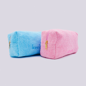 Terry Towel <strong>Women</strong> Travel Portable High End Makeup <strong>Toiletry</strong> <strong>Bag</strong> - Product Image 4