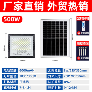 ไฟส่องสว่างแบบ LED YIHAN 5000K แสงเดย์ไลท์ ชิป COB กันน้ำ IP65 ตัวเรือนอะลูมิเนียม ความสว่างสูง 95lm/W ติดตั้งบนพื้นผิว ลำแสง 120 องศา สำหรับสวน - Product Image 5