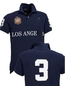 Benutzer definierte Stickerei Logo Baumwolle Ralphes Casual für <span class=keywords><strong>Polo</strong></span> T-Shirt Herren kurze Länge Designer <span class=keywords><strong>Tops</strong></span> von Laurenes City Brand - Product Image 6