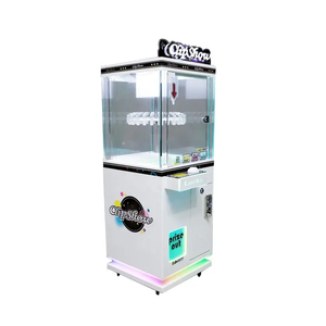 Vente en gros de pièces de monnaie commerciale roue porte-bonheur cadeau exquis mini pinces pinces pinces prix poupée machine jouet pour enfants - Product Image 1