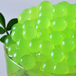 Perlas de Fruta Rellenas de Jugo de Manzana Verde al por Mayor para Tiendas de Té de Burbujas, Bebidas Lácteas, Postres, Bebidas, Marca OEM, Fábrica - Product Image 2