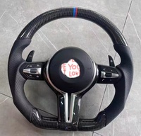 Volant sport en fibre de carbone à fond plat pour les séries 1 2 3 4 5 6 7 X1 X2 X3 X4 X5 X6 M Stitch OE BAT115561A