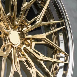 Jantes Bku 2 pièces forgées 5x115 pour Dodge Challenger Charger SRT ATS <span class=keywords><strong>CTS</strong></span> V 19 <span class=keywords><strong>20</strong></span> 21 22 pouces, jantes en alliage pour voitures de course - Product Image 4