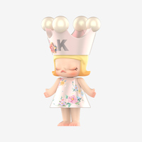 POPMART MEGA ROYAL MOLLY 1000% Velvet Flowers PVC 1/12 Официальная аниме-фигурка для коллекционирования и декора, загадочная серия