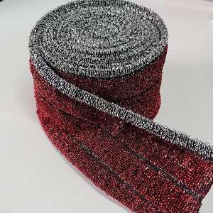 Vải bọt rửa chén bằng polyester, sản xuất miếng chà rửa dạng cuộn, khăn lau chén nhiều màu sắc - Product Image 2