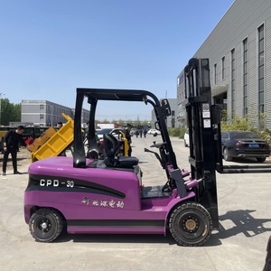 Minicargadoras Chinas de Alta Calidad de 3 Toneladas, con Batería de 60v, Longitud de Horquilla de 1070mm, para Uso en Interiores/Exteriores - Product Image 2