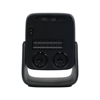 Projecteur intelligent LCD portable X5AD 1080p 500 ANSI Lumens avec haut-parleurs intégrés et mise au point automatique pour les entreprises et le divertissement