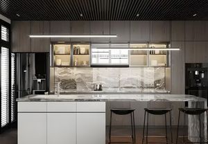 Colección de Gabinetes de Cocina Modulares Modernos de Madera Maciza de Diseño Personalizado - Product Image 6