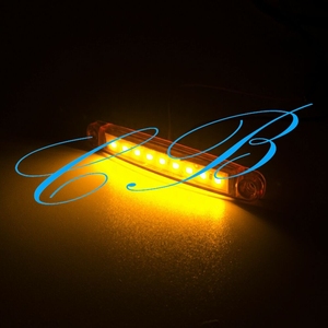 Couleur <span class=keywords><strong>arc</strong></span>-<span class=keywords><strong>en</strong></span>-<span class=keywords><strong>ciel</strong></span> LED marqueur latéral lumière mince pour caravane Bus Hiace Van remorque camion bateau LED voiture camion côté avertissement bord lampe - Product Image 6