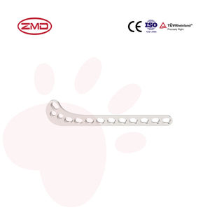 Bedah patah hewan peliharaan baja tahan karat murni 2.7mm pelat kompresi acak <span class=keywords><strong>Femoral</strong></span> implan hewan ortopedi - Product Image 2