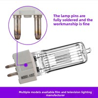 Bombilla Marina de 1000W, Base GX9.5, 230V 120V, Filamento de Tungsteno, IP55, Resistente a Impactos, Sin Temperatura de Color