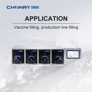 Utf03/YZ35-1 công nghiệp hóa chất lỏng pha chế Hệ thống làm đầy nhu động Bơm định lượng Silicone Ống động cơ cung cấp điện - Product Image 3