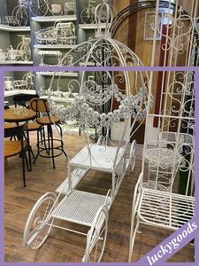 A granel blanco elegante 2m Carro de boda de <span class=keywords><strong>metal</strong></span> para Decoración - Product Image 2