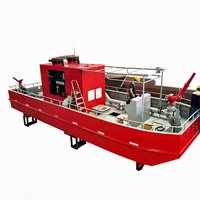 Bateau de lutte contre les incendies en alliage d'aluminium de 11,5 m adapté aux incendies d'hydrocarbures
