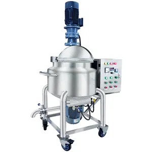 YUHANG Chemical Cosmetic Liquid Mixer Detergent heated Mixing Reactor tank agitator