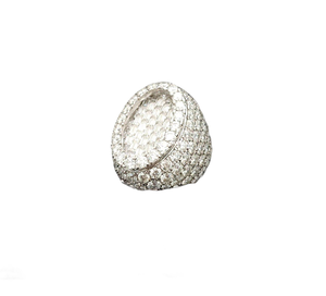 Luxury 925 Sterling <b>Silver</b> Rhodium Black Spinel Cubic Zirconia Halo Princess Cut Bridal Wedding <b>Ring</b> <b>Set</b> for Women - Product Image 3