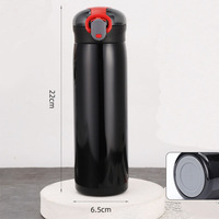 Thermos portables de haute qualité en acier inoxydable, bouteille d'eau pour le yoga et le sport avec couvercle à ouverture rapide