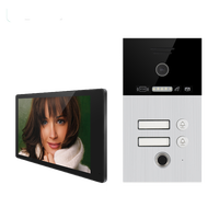 8 "Video Building Doorphone Wired Apartment Door Bell con RFID Unlock WiFi Video Intercom Door Access System 1080p Resolución