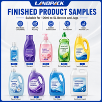 Machines de remplissage pour emballages de bouteilles de savon liquide, de détergent à lessive, de shampoing, de lotion pour le corps et de liquide vaisselle