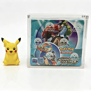 Modern Removable Acrylic <b>Box</b> with 3 Magnets on Each Side ETB Booster <b>Box</b> Designed Compete Booster Beam Acrylic <b>Box</b> - Product Image 1