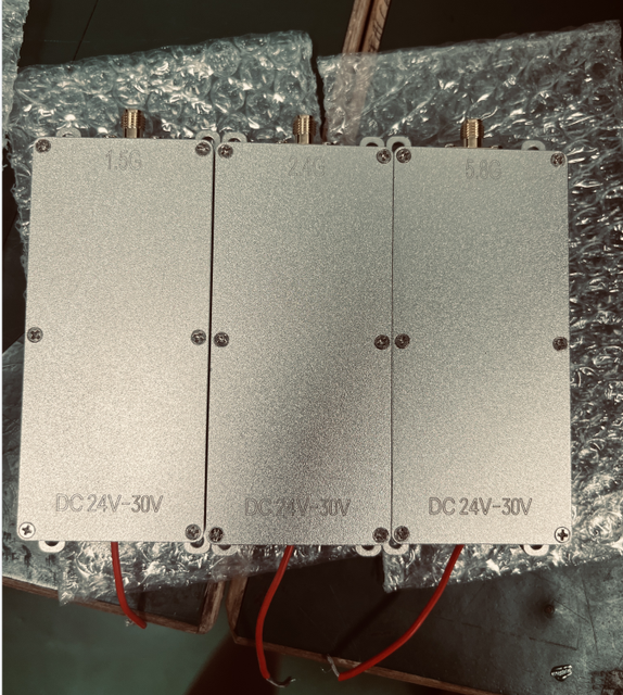 900MHz 2.4G 5.8G 20W-100W Module UAV Power Amplifier RF Module Counter High-power Multi-band Modules