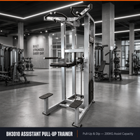 ZOFAN Appareil d'entraînement assisté pour tractions, équipement de musculation commercial robuste avec pile de poids pour salle de sport, faible MOQ, OEM, ODM