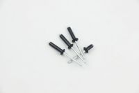 Fermoirs et Rivets de quincaillerie, goupille de poussée, Rivets noirs de 3mm, diamètre du trou 3.0/3.2/4.0/4.8/5.0/6.2, Dacromet, oxyde noir Riv