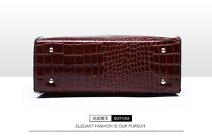 Bolso de Hombro de Fábrica Directa, Bolsos de Mensajero de Cuero PU, Bolsos de Mano de Moda con Bolsillo, Estilo Tote, Bolsos para Portátil para Mujer - Product Image 4