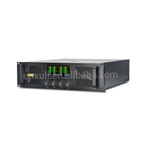 Amplificateur de puissance AD412 3U 4 canaux * 1200W RMS avec écran LCD HD 5,5'' et transformateur en aluminium plaqué cuivre pour scène, live, bar