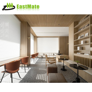 Khách sạn sang trọng bàn ăn đặt rắn gỗ với kính hàng đầu hiện đại thép không gỉ và đá cẩm thạch cho nhà hàng sử dụng - Product Image 4