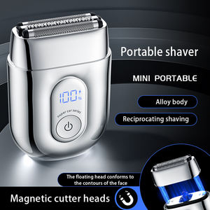 Индивидуальная портативная электробритва для мужчин FK-707 Водонепроницаемая перезаряжаемая электробритва из алюминиевой фольги для мужчин - Product Image 2