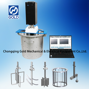 Reometro per calcestruzzo ad alta gamma di torsione reometrico di misurazione della reologia della miscela di calcestruzzo o del reometro a taglio dinamico - Product Image 4