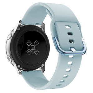 20mm 22mm cinturino sportivo in Silicone morbido per <span class=keywords><strong>Samsung</strong></span> <span class=keywords><strong>S3</strong></span>/Galaxy Watch Active2 45 46mm elastico di ricambio - Product Image 3