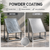 Peinture personnalisée EPX13124, gris argenté scintillant, pulvérisation électrostatique, revêtement en poudre époxy