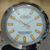 Grande Horloge Murale de Luxe en Métal Doré, Design Artistique 3D Unique Nordique, Décoration Moderne pour la Maison, Horloge de Poignet