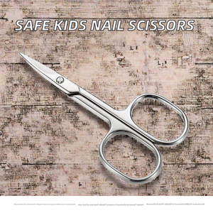 กรรไกรตัดเล็บเด็ก ปลอดภัย ระดับมืออาชีพ ผลิตจากสแตนเลสอย่างดี คม ทนทาน โค้งมน สำหรับดูแลเล็บเด็ก ผลิตภัณฑ์ดูแลเด็ก  แบบเซรามิกสั่งทำพิเศษ - Product Image 2