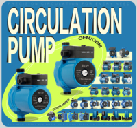 Pompe de circulation silencieuse intelligente pour la maison Meilleur mini RS15-9 de salle de bains avec pression d'eau à circulation automatique