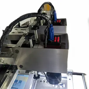 Máquina de colagem de placas flexográfica para placas planas de resina com mangas flexográficas
