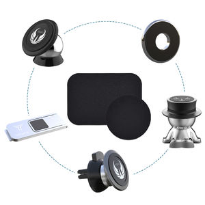 แผ่นโลหะแม่เหล็กสำหรับยึดโทรศัพท์ในรถยนต์ สติ๊กเกอร์แผ่นเหล็กสำหรับที่ยึดโทรศัพท์ในรถยนต์แบบแม่เหล็ก - Product Image 3