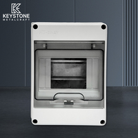 Boîtier de distribution étanche IP65 YanGao série HT en ABS+PC avec disjoncteur MCB certifié CE 400V 30A pour alimentation électrique
