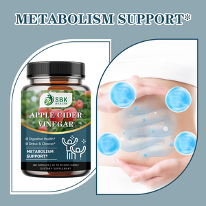 Factory Supply Antioxidant Support <b>Supplement</b> Beauty Body Products Apple Cider Vinegar Capsules 1000mg Vegan Gluten Free - Product Image 6