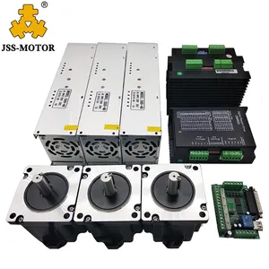 4 Axis Nema34 Stappenmotor Cnc Kit DM860D Driver Met Controller Board