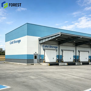 Refrigerated Warehouse Building Professional Grade Agricultural Plant High Strength Iron Seismic Resistant - Product Image 1