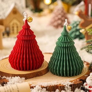 Christmas Scented <b>Candles</b> Ins Creative <b>Candle</b> Gift Box Festive Atmosphere Sense Decorative Ornaments Christmas Tree <b>Candles</b> - Product Image 1