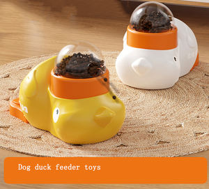 Bán buôn nhựa vịt thiết kế có thể giặt thức ăn trung chuyển con chó mèo đồ chơi câu đố - Product Image 2