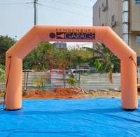 Arc gonflable personnalisé de haute qualité avec impression de logo arc gonflable extérieur de ligne d'arrivée pour la publicité événementielle