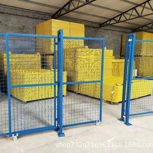 Isolation <b>Netting</b> <b>Wire</b> Mesh 60x60mm Powder Coated Low Carbon Steel Movable Partition For Workshop Factory Fence Customizable - Product Image 3