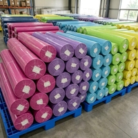 Tissu Jacquard en Microfibre Tissée de Qualité Supérieure, Poids Moyen, Teint et Imprimé, Anti-Boulochage, Résistant à l'Abrasion, 100% Polyester pour la Maison