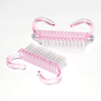 Outils de manucure nettoyant de nettoyage brosses d'art d'ongle en plastique dépoussiérage brosse de nettoyage d'ongle
