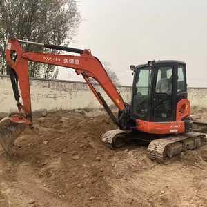 Kubota KX163 Equipo de maquinaria de construcción Precio bajo Venta caliente Excavadora japonesa usada de alta calidad Excavadora hidráulica usada 163 - Product Image 1